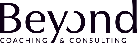 Beyond Coaching & Consulting large black text logo.
